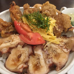 仙華園 - 広田湾漁師のタコ丼