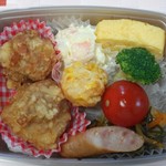 からあげの店　唐十 - 地どりめし二段弁当  2017.7