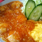 新雅飯店 - エビチリUP♪