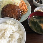 肉のイチムラ - ハンバーグ定食