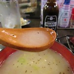 わらじ - 白湯スープ