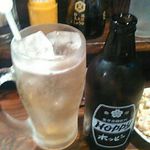 やきとん あかね - 白ホッピー