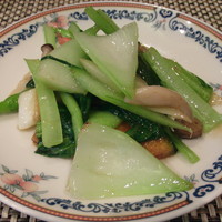 ホテルオークラ 中国料理「桃花林」 日本橋室町賓館 - 季節野菜のさっぱり炒め　野菜がシャッキシャキ