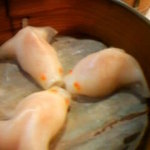 香港海鮮飲茶樓 - 金魚餃子（ホタテ入り蒸し餃子）