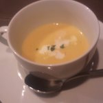 イタリア料理店 こすめあ - パンプキンスープ