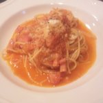 イタリア料理店 こすめあ - 玉葱とベーコンのトマトソース