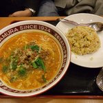 らーめんハマムラ - 半チャン坦々麺