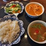 メナムのほとり - 「カレーセット」900円