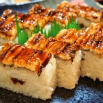 Suehiroya - 穴子押し寿司