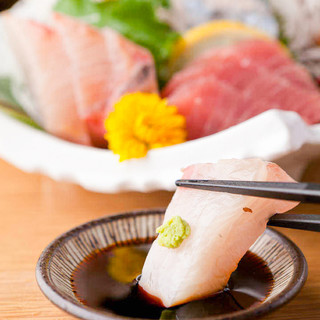 ◆朝採れ鮮魚/常陸牛/熟成大山鶏など厳選された豊富な食材