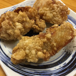 拉麺みやち家 - ランチから揚げ（3個 ¥180-）