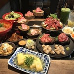 恵比寿焼肉寿司 別邸 - 4,500円コース