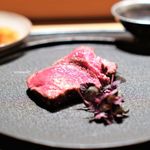 肉割烹 上 - 牛たたき