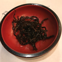鰻割烹 伊豆栄 本店 - 昆布の佃煮