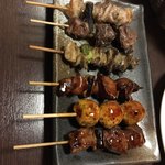 居酒屋 鳥幸 - 焼き鳥盛り合わせ
