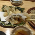 蕎房 猪口屋 - 鱧も食べ納めかなー。