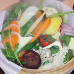 Cafe BLUE LEAVES - 野菜たっぷりセイロ蒸し