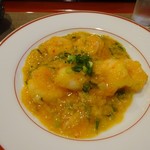 中華和膳 毘膳 - ランチの「乾焼蝦仁(カンシャオシャーレン)」