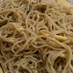 Kazama Denki - もりそば750円　麺アップ