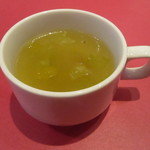 ランチのスープ