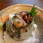 味勧屋 - サザエの炙り