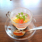 味勧屋 - ピンクグレープフルーツとオレンジのゼリー