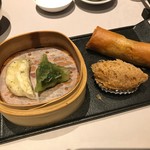 中国飯店 富麗華 - 香港式点心 三種盛り合わせ