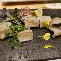 博多炉端 炉邸 - 穴子の藁焼き