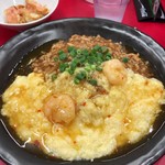 肉あんかけチャーハン 炒王 - 