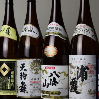 ◆◆Carefully selected Japanese sake◆◆Enjoy it with your meal.