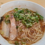 森本拉麺堂 - 替玉にネギ追加