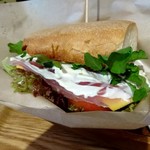 キッチン＆カフェ クリシュ - 生ハム＆チーズサンド
