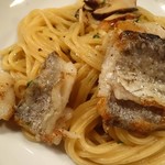 Torattoria Amazza - 松茸と太刀魚のアリオ・オリオ・スパゲティー