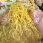 こく一番 ラーメン みどりや - 塩ラーメン麺アップ（２０１１年４月）
