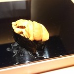 鮨小山 - ウニ合わせ