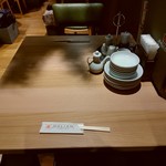 大連餃子基地 ダリアン - 【2017.10.13(金)】テーブル席