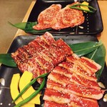 炭火和牛焼肉・ホルモン きむら - 満腹コース3500円