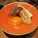 鳥茂 - リブロースと松茸