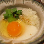 鳥茂 - おくらと玉ねぎの箸休め