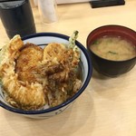 天丼てんや - 野菜天丼¥550