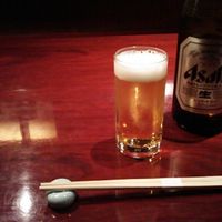 心斎橋 禅園 - 中瓶ビール 950円 (税サ込) 2017年10月