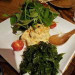 味とく家 - コロッケのような味付けのポテサラ