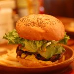 クアアイナ - アボガドバーガー　合体