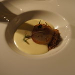 カセント - ホタテ貝のソテーとレッドムーン