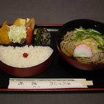 若竹 - 数量限定の日替わりお弁当もちろんそば(うどん)付でご提供
