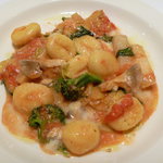 Il Giglio - 北海道産北海黄金のニョッキ 菜園風 鎌倉野菜、フレッシュトマト、ゴルゴンゾーラチーズのソース