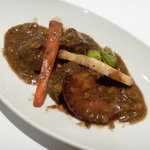 Il Giglio - 和牛頬肉と鎌倉野菜の白ワイン煮込み 白トリュフ風味