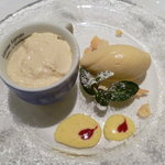 Il Giglio - 沖縄産黒糖とマスカルポーネのムース メープルシロップのジェラートとともに