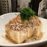 創作麺工房 鳴龍 - 「しらす冷っこ」400円