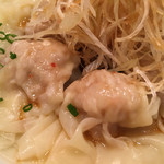 創作麺工房 鳴龍 - 「海老ワンタン」400円